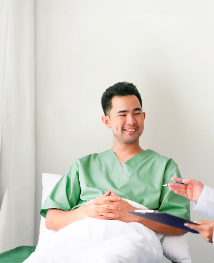 patient with doctor 